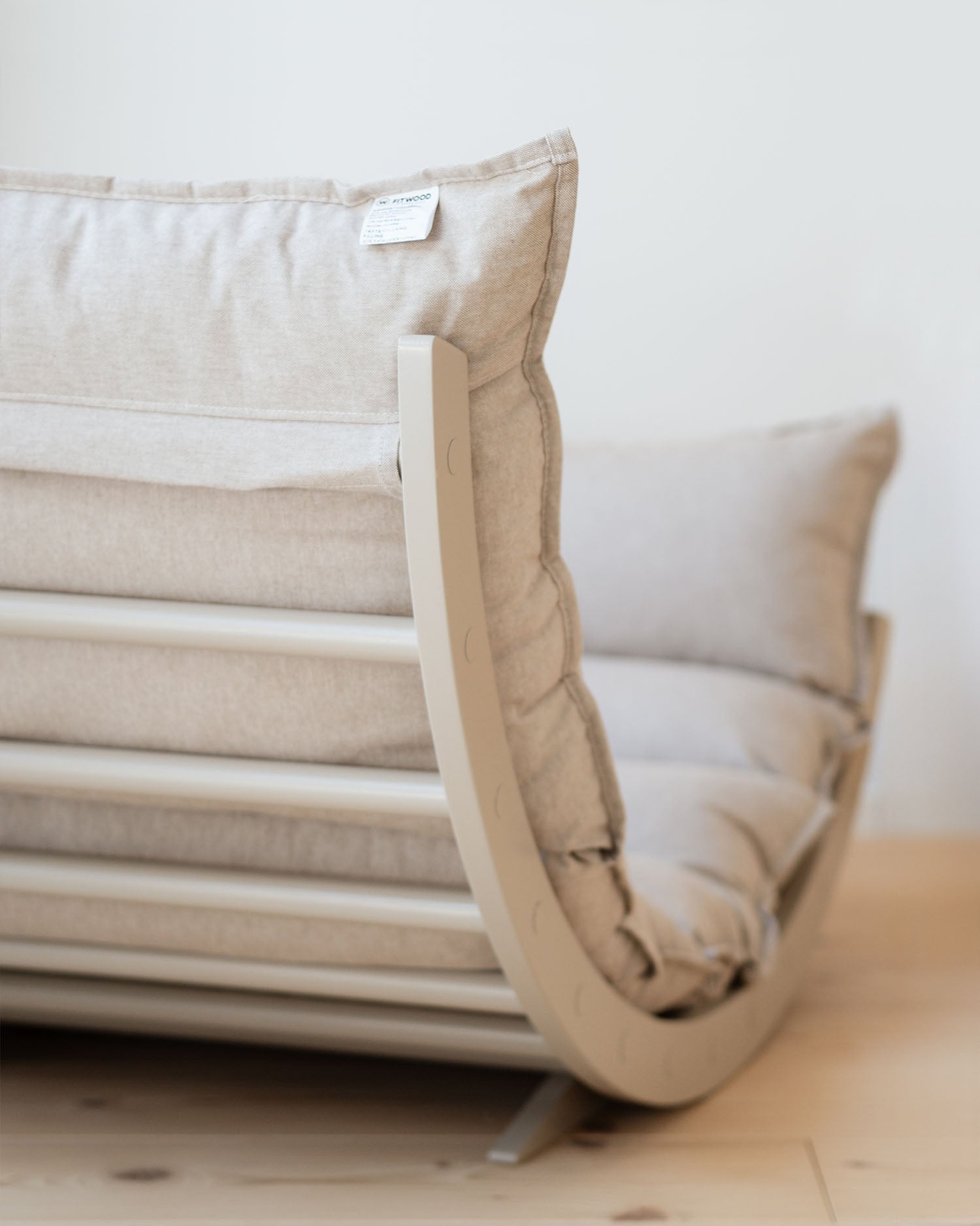 LAAKSO rocking lounger, OHRA cushion and wedges | beige set