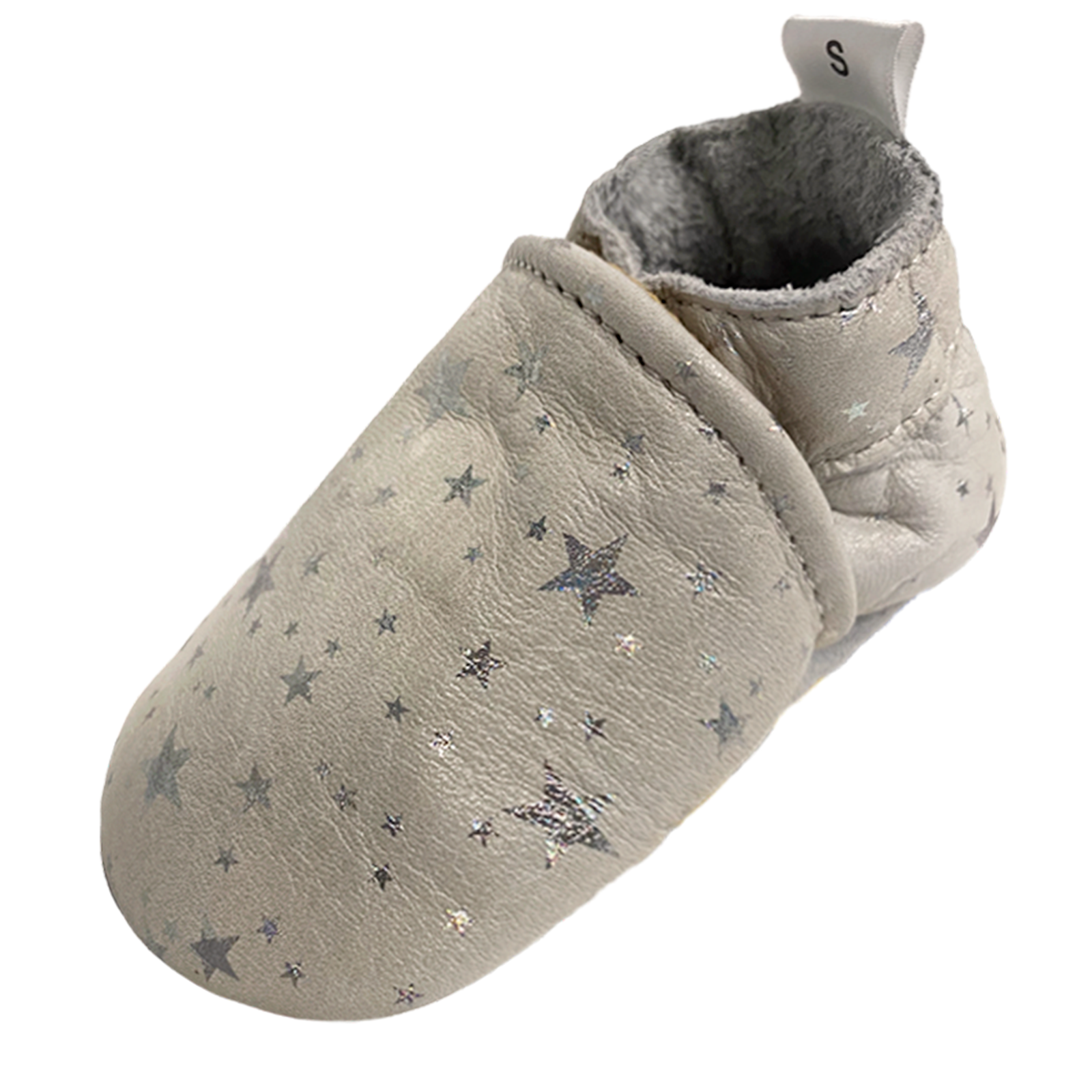 Babyslofjes Grey Stars
