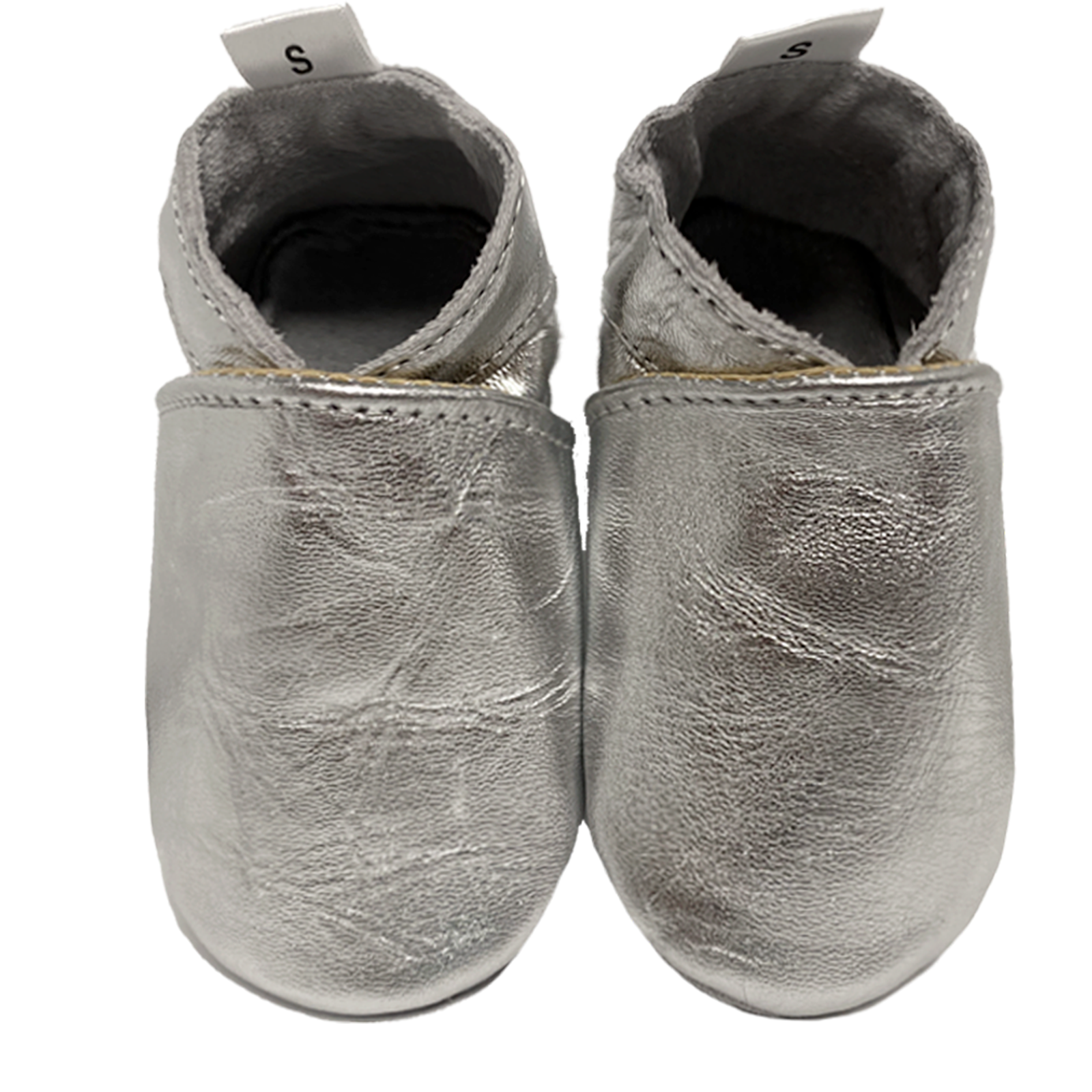 Babyslofjes Plain Silver