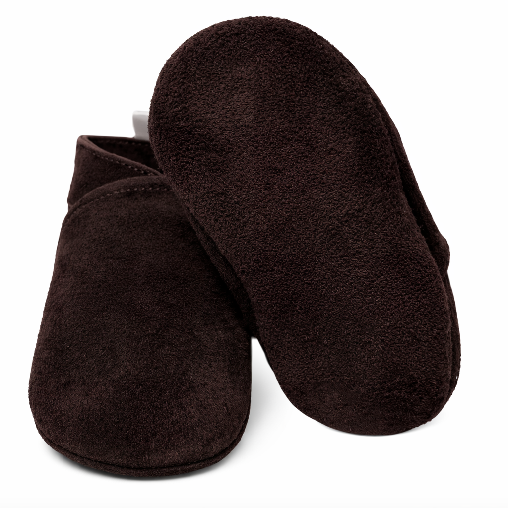 Babyslofjes Brown Suede