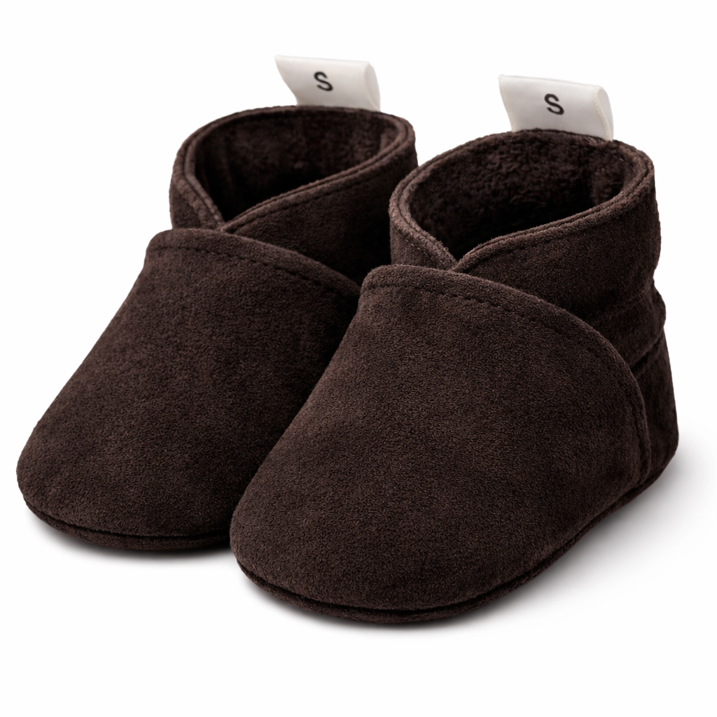 Babyslofjes Brown Suede