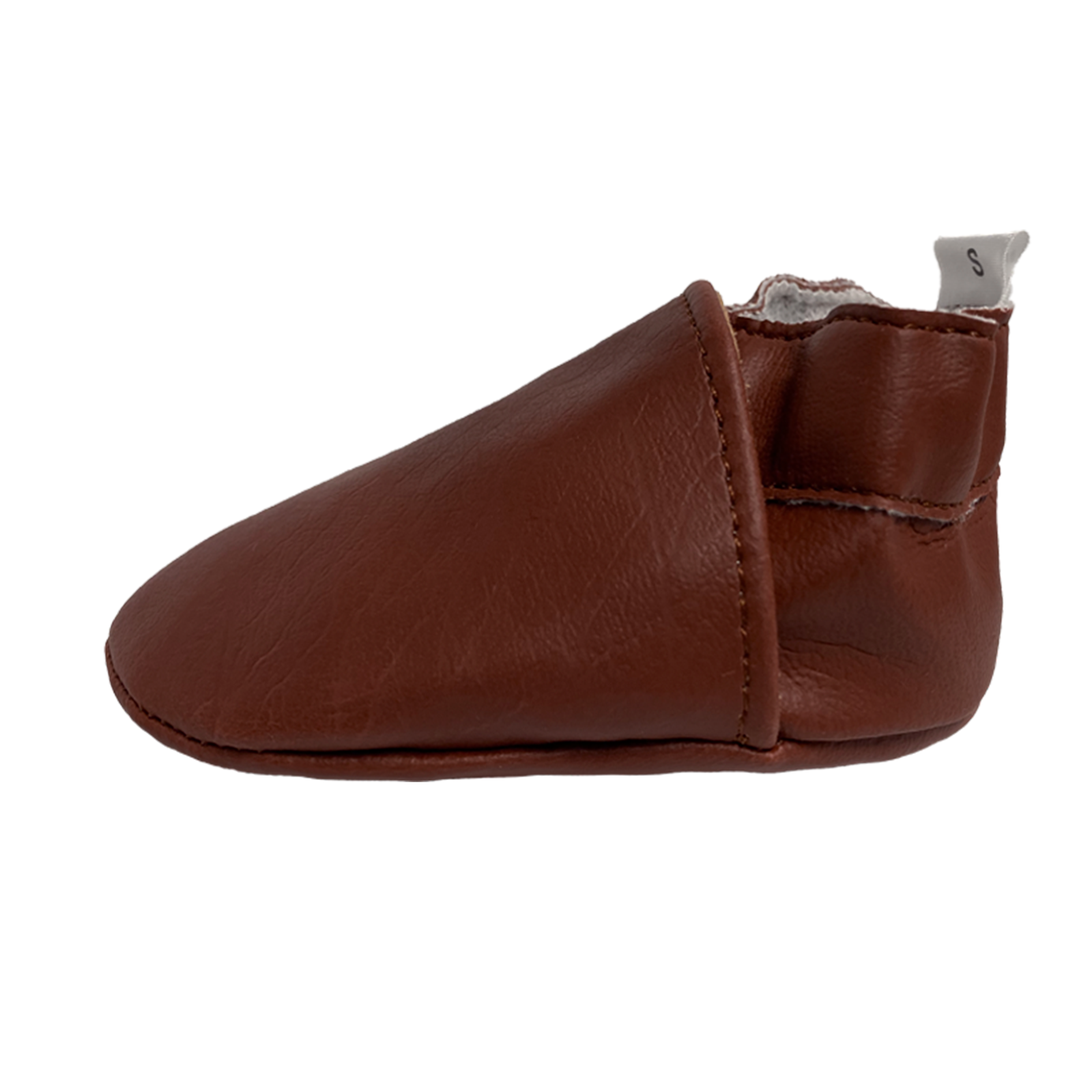 Babyslofjes Vegan Cognac