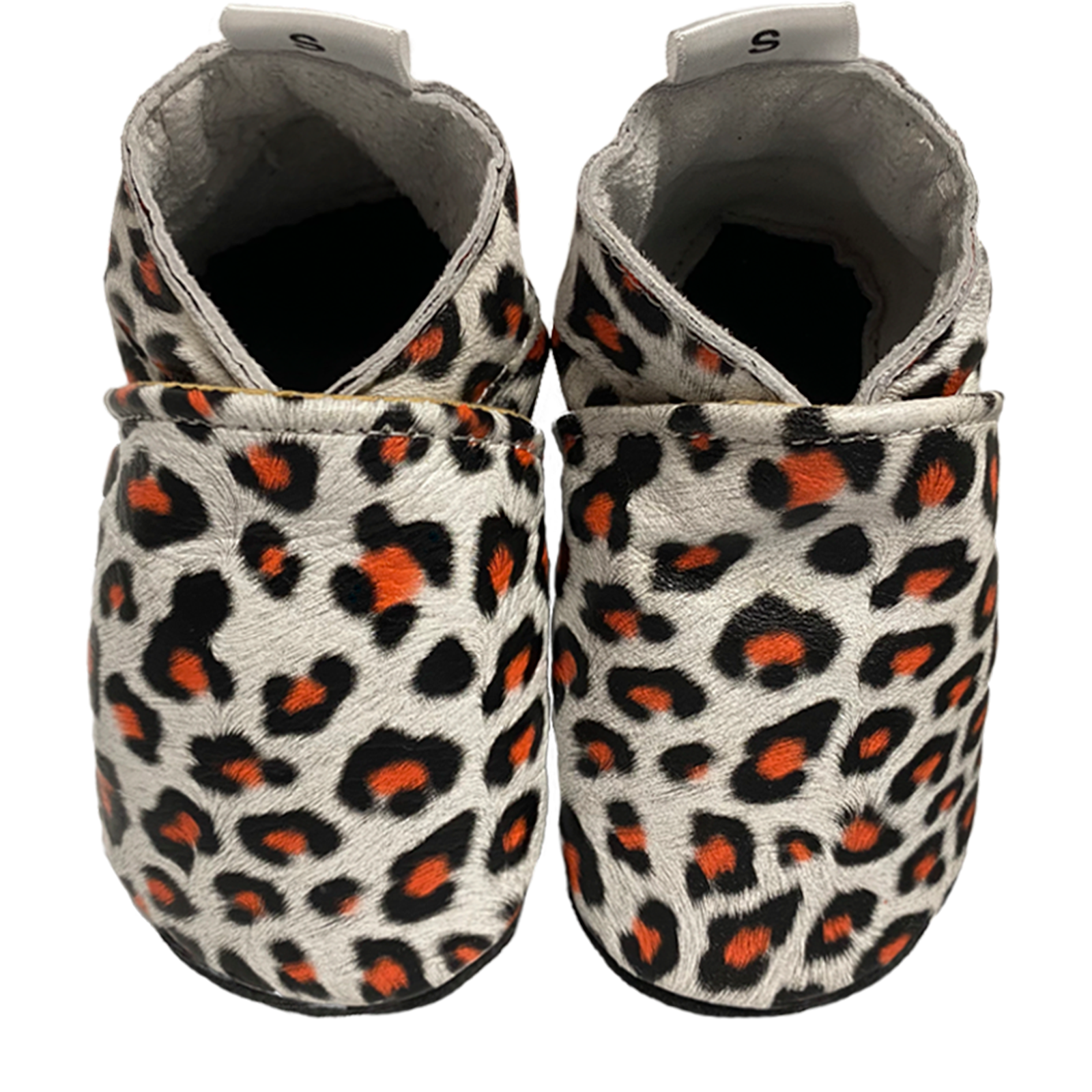 Babyslofjes White Leopard