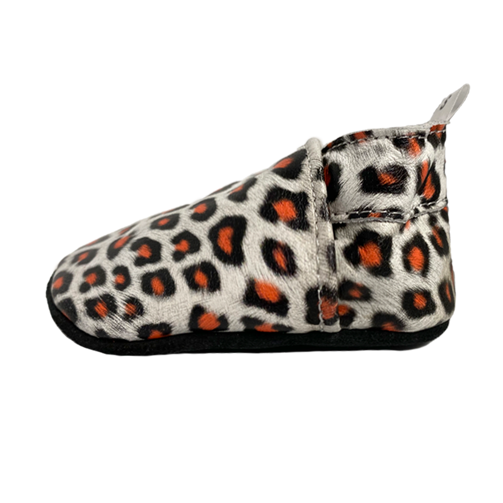 Babyslofjes White Leopard
