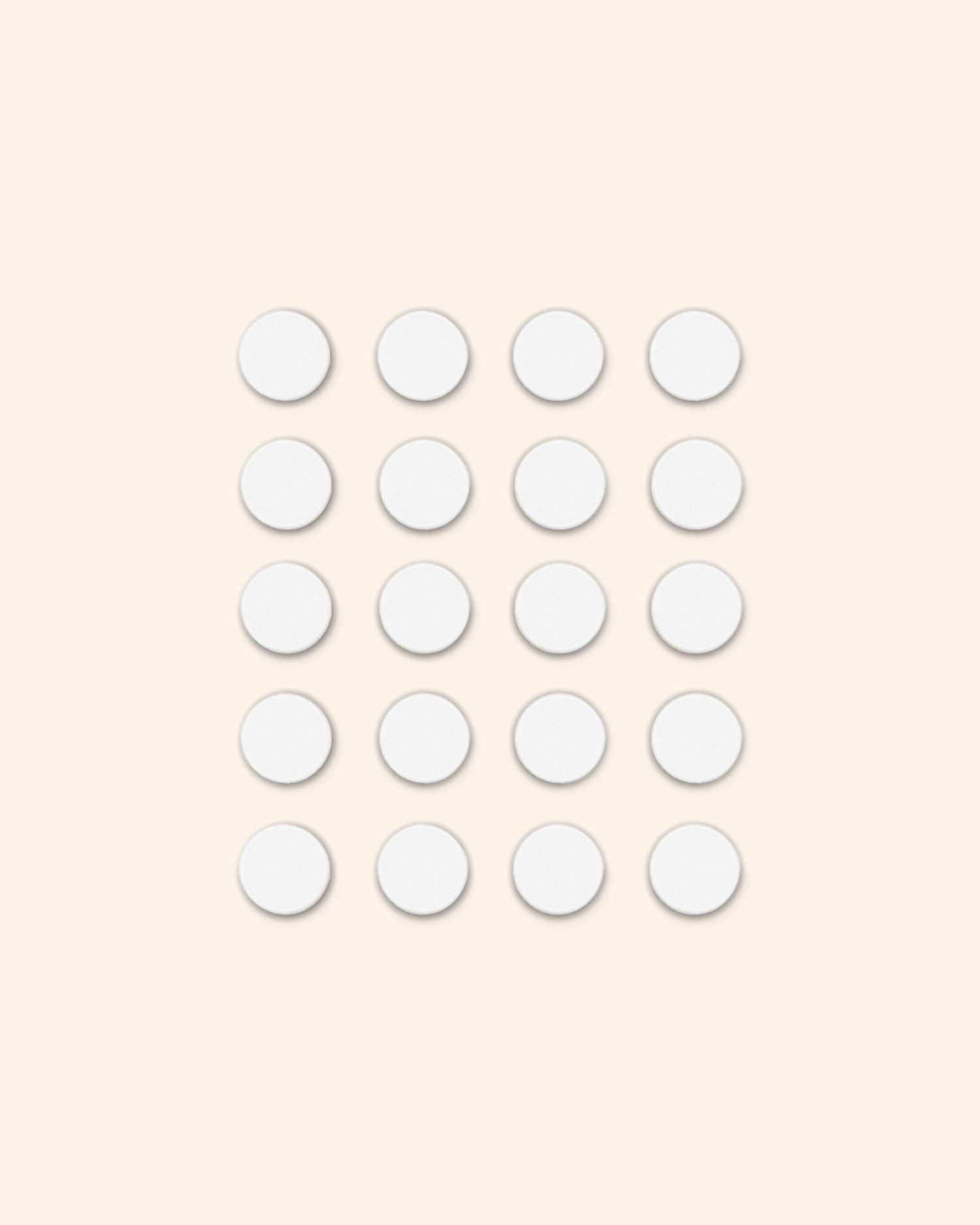 Cover stickers | white