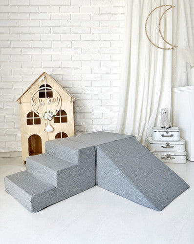 Moje. Foam Speelset 3 elements - Cotton  - Grey