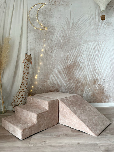 Moje. Foam Speelset - 3 elements- Soft Velvet  -  Dark  Beige