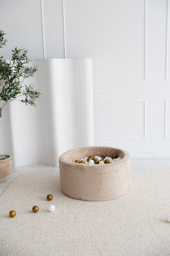 Moje. Ballenbad - 90x40 cm - Teddy Beige