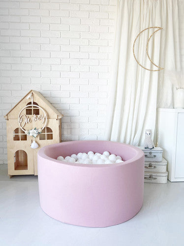 Moje. Ballenbad - 90x40 cm - Cotton - Pink