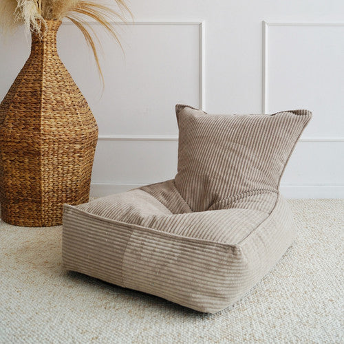 Moje. Rib Velvet - Beanbag Dark Beige