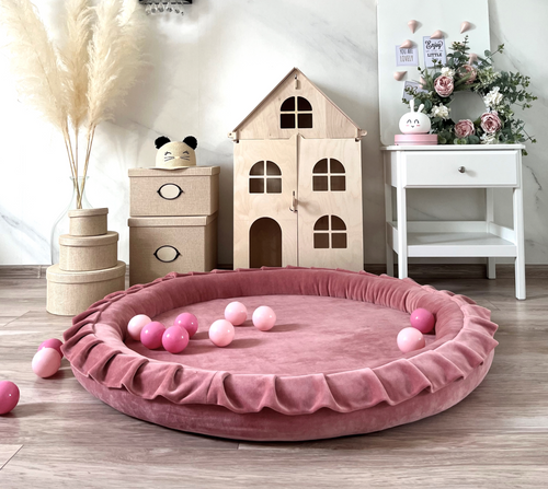 Moje. Speelnest - Soft Velvet Raspberry Pink