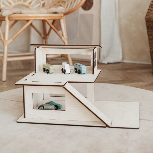 Moje. Small Wooden Garage (2 levels)