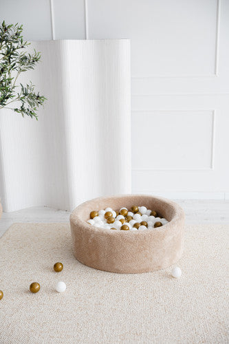 Moje. Ballenbad - 90x30 cm - Teddy Beige
