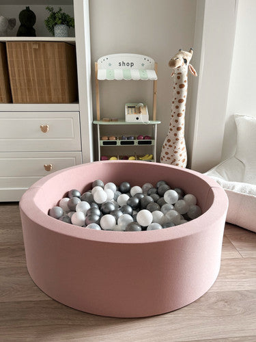 Moje. Ballenbad- 90x30 cm - Cotton - Pink