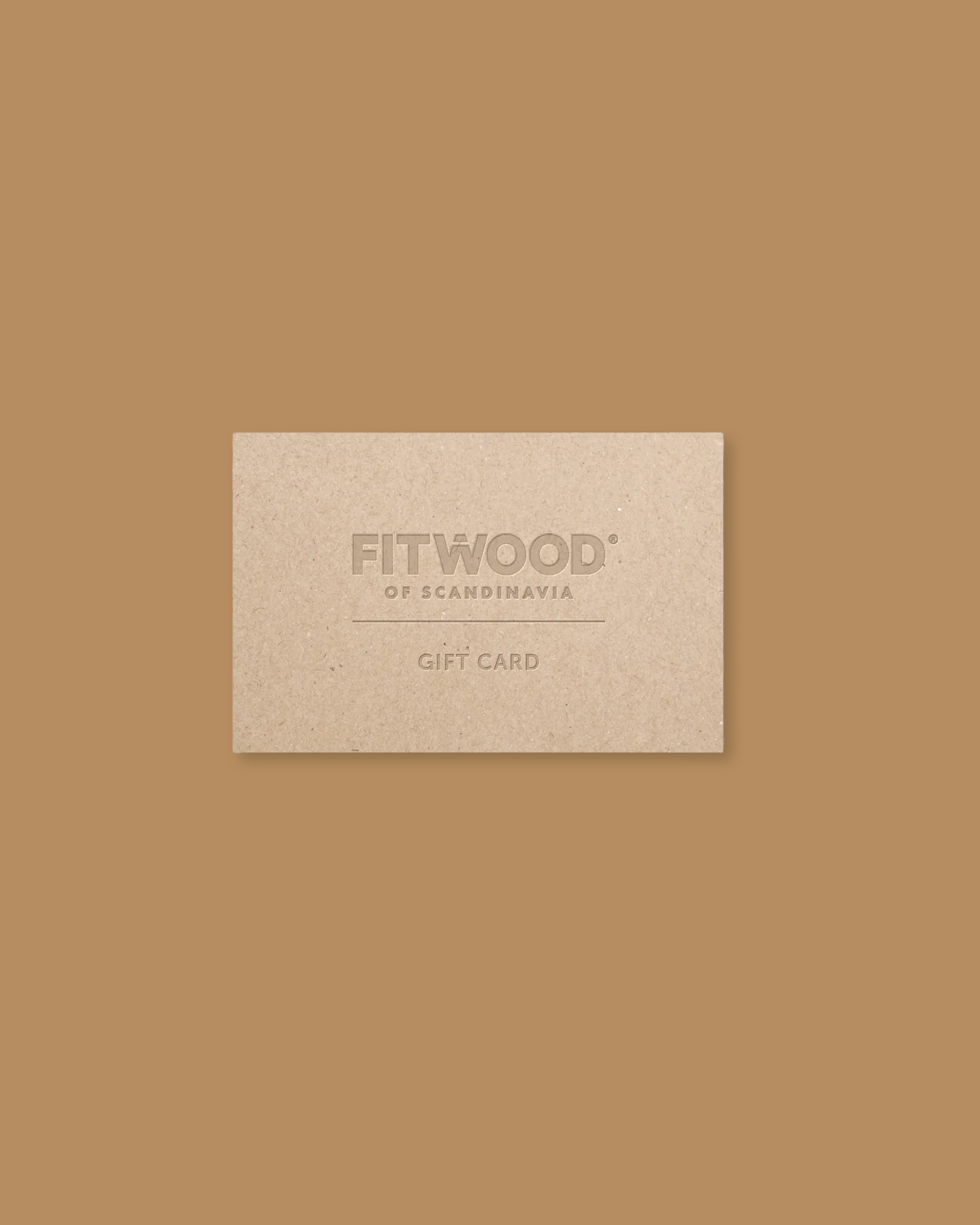 FitWood gift card