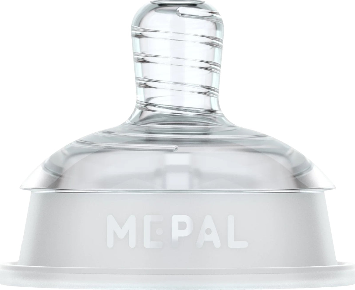 set bottle nipple mio 2-piece fast flow - clear