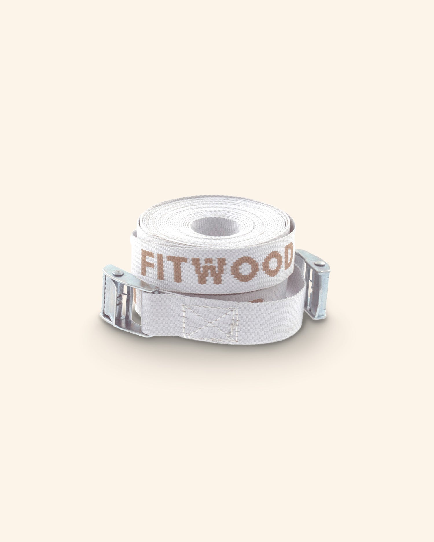 Straps for gym rings | white