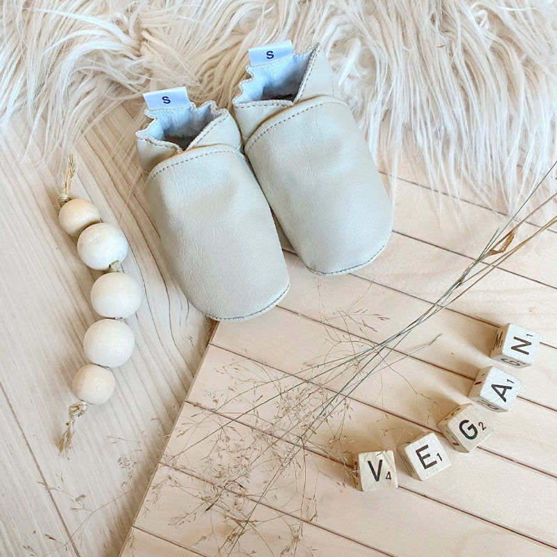 Babyslofjes Vegan Off White