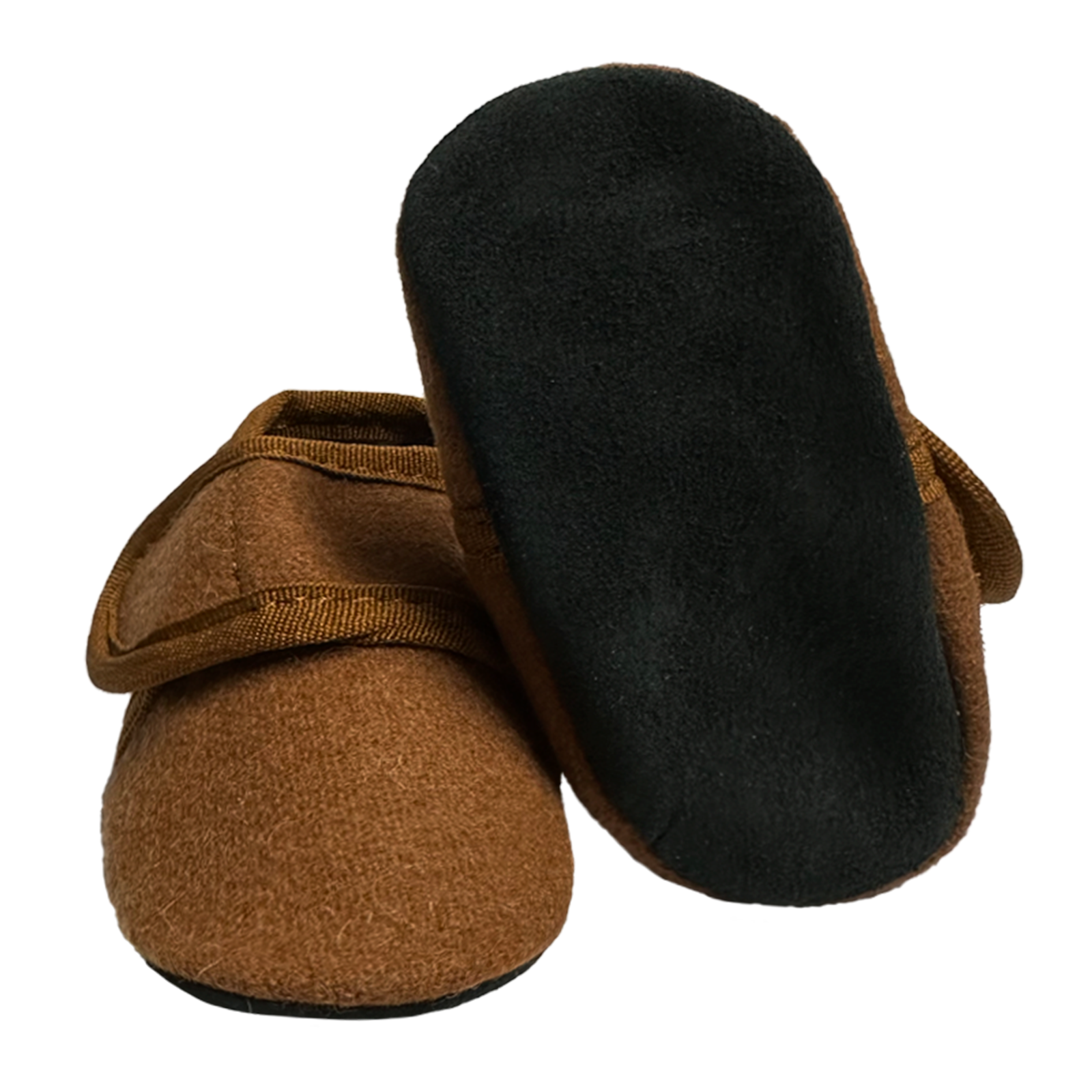 Babyslofjes Wool Camel