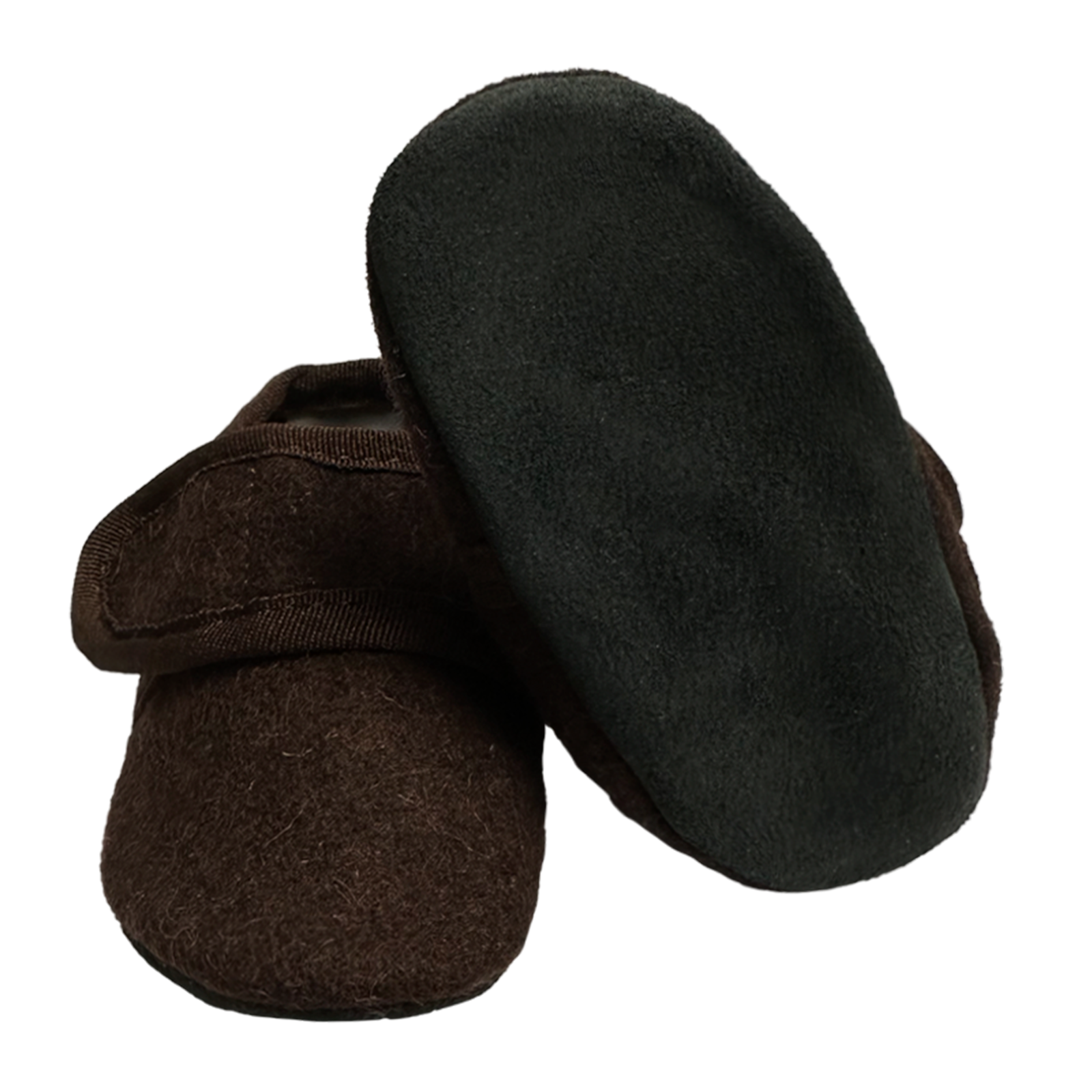 Babyslofjes Wool Chestnut