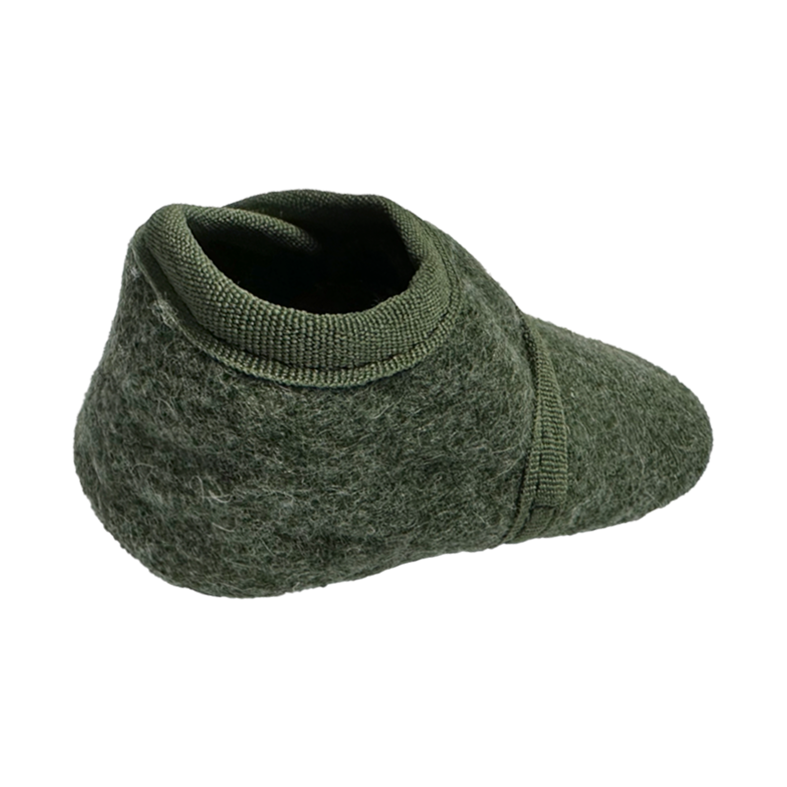 Babyslofjes Wool Green