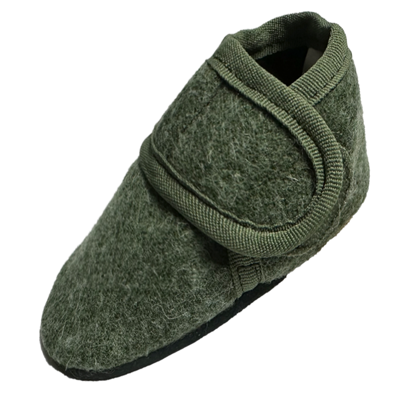 Babyslofjes Wool Green