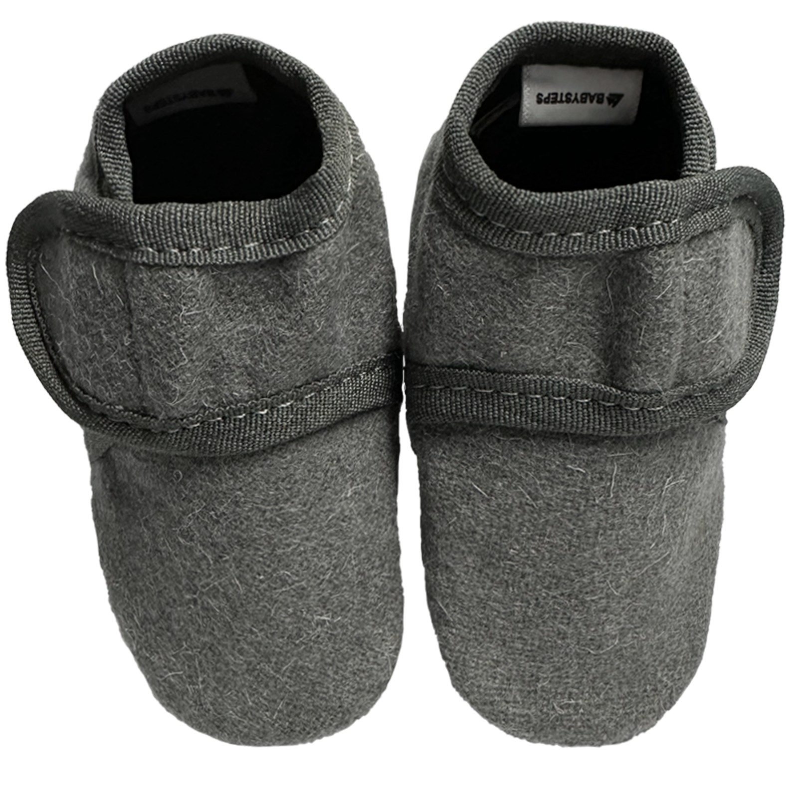 Babyslofjes Wool Grey