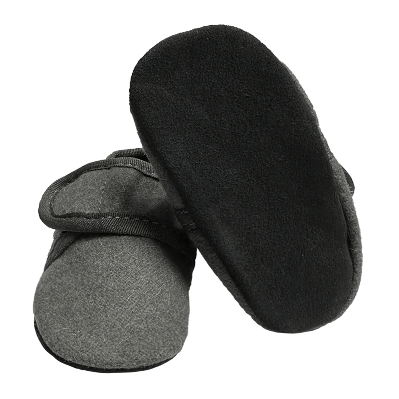 Babyslofjes Wool Grey